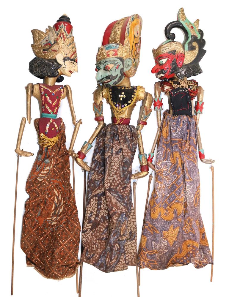 Große Abbildung Nr.1: 144-2531 Wayang Theater: (Asiatika)