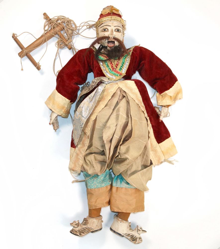 Große Abbildung Nr.10: 144-2531 Wayang Theater: (Asiatika)