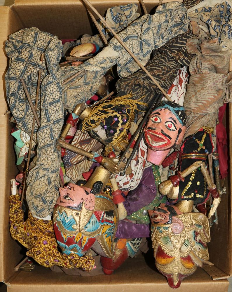 Große Abbildung Nr.13: 144-2531 Wayang Theater: (Asiatika)