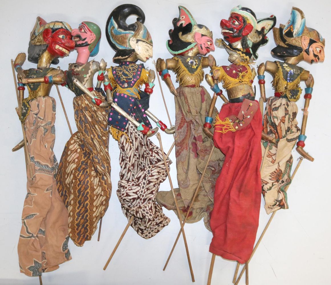 Große Abbildung Nr.5: 144-2531 Wayang Theater: (Asiatika)