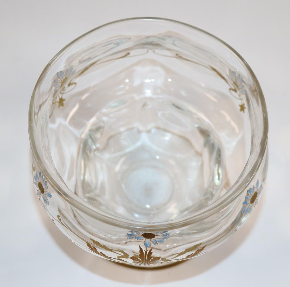 Große Abbildung Nr.2: 144-2535 Jugendstilvase: (Glas)