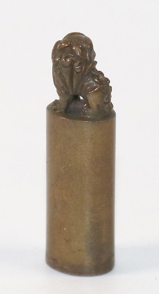 Große Abbildung Nr.2: 144-2579 China Bronzesiegel.: (Petschaften)