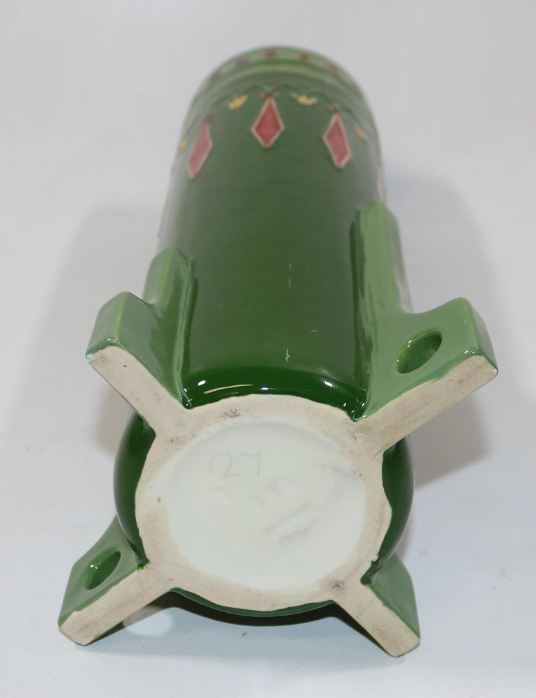 Große Abbildung Nr.3: 144-2591 Böhmen Vase um 1900.: (Porzellan u. Keramik)