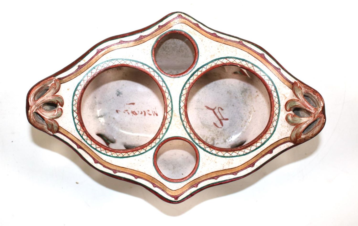 Große Abbildung Nr.3: 144-2597 Fayence, Frankreich: (Porzellan u. Keramik)
