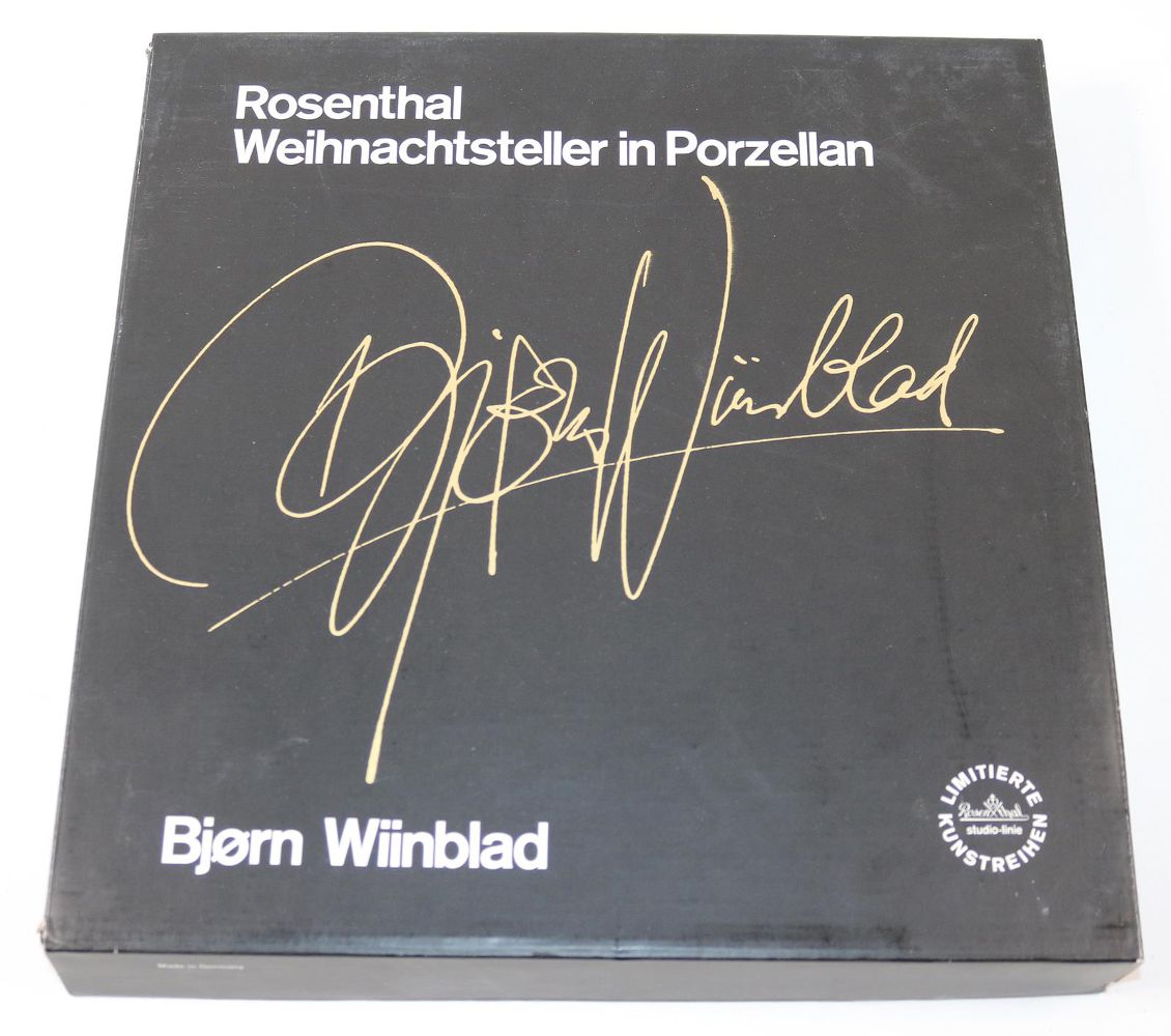 Große Abbildung Nr.210: 144-2606 Rosenthal Künstler-Teller: (Porzellan u. Keramik)