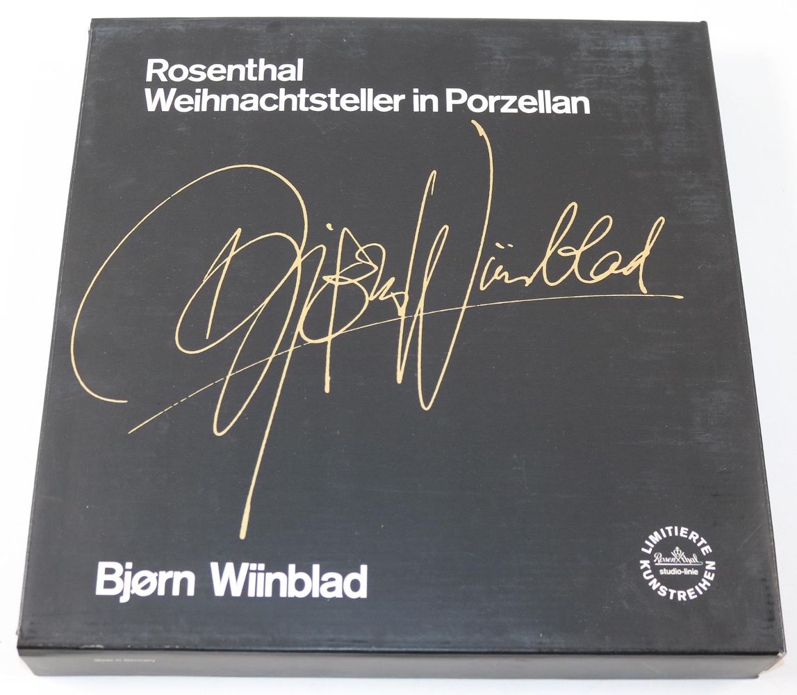 Große Abbildung Nr.27: 144-2606 Rosenthal Künstler-Teller: (Porzellan u. Keramik)