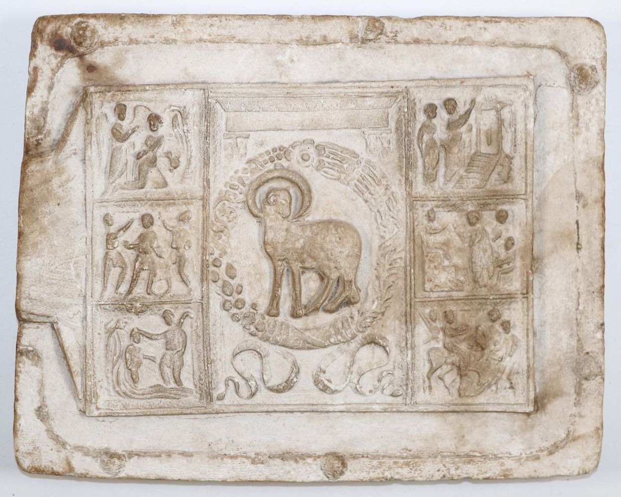 Große Abbildung Nr.1: 144-2615 Agnus Dei: (Religiöse Volkskunst)
