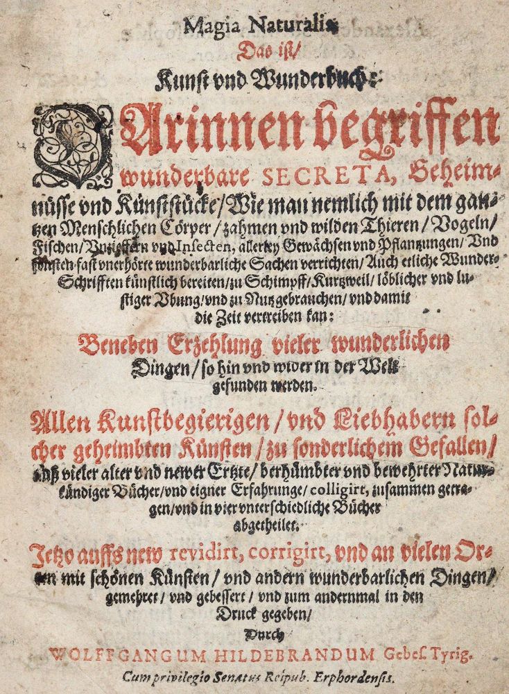 Große Abbildung Nr.1: 144-262 Hildebrand,W.: (Grenzwissenschaften und Okkultismus)