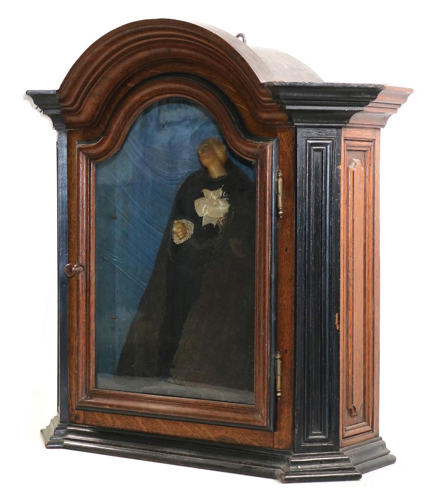 Große Abbildung Nr.2: 144-2622 Heiligenfigur: (Religiöse Volkskunst)