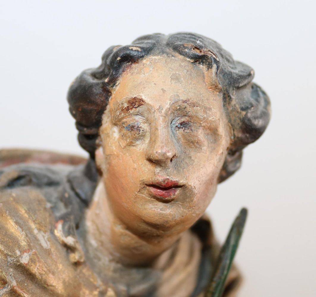 Große Abbildung Nr.2: 144-2623 Heiligenfigur.: (Religiöse Volkskunst)