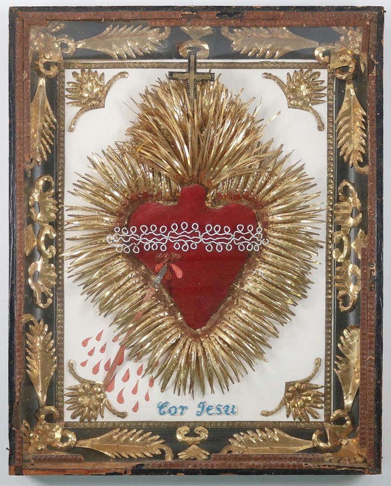 Große Abbildung Nr.1: 144-2627 Klosterarbeit.: (Religiöse Volkskunst)