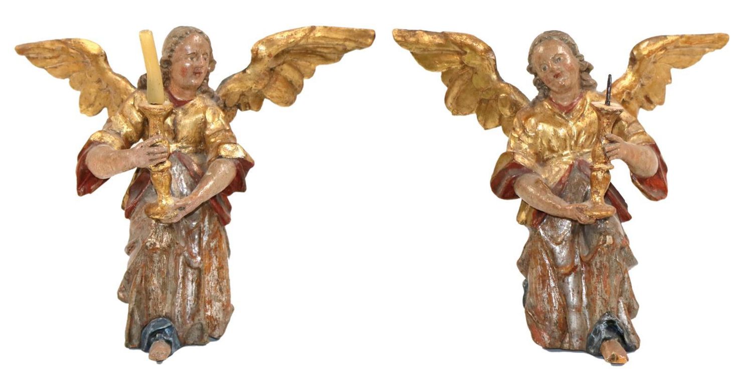 Große Abbildung Nr.1: 144-2634 Leuchterengel.: (Religiöse Volkskunst)