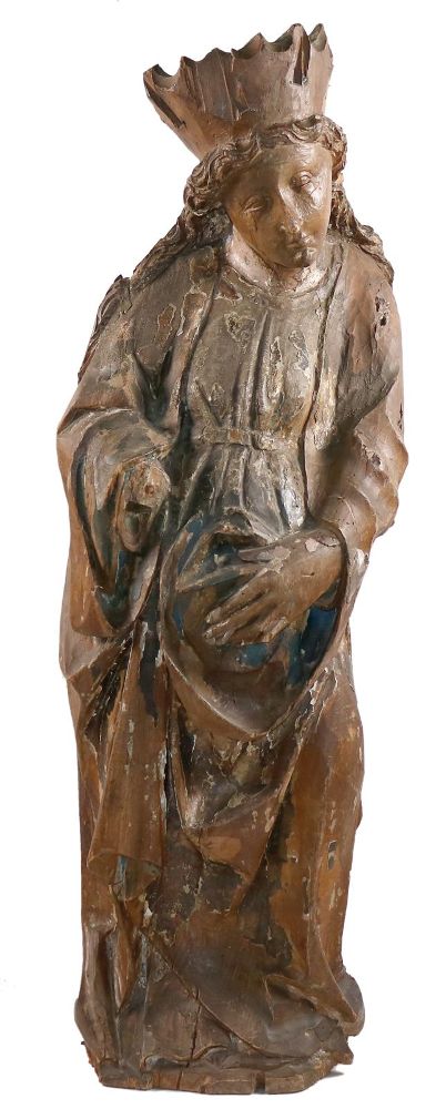 Große Abbildung Nr.1: 144-2635 Madonna: (Religiöse Volkskunst)