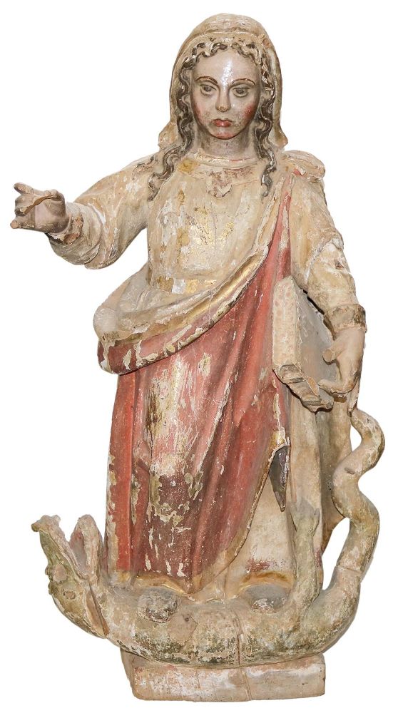 Große Abbildung Nr.1: 144-2638 Maria Immaculata.: (Religiöse Volkskunst)