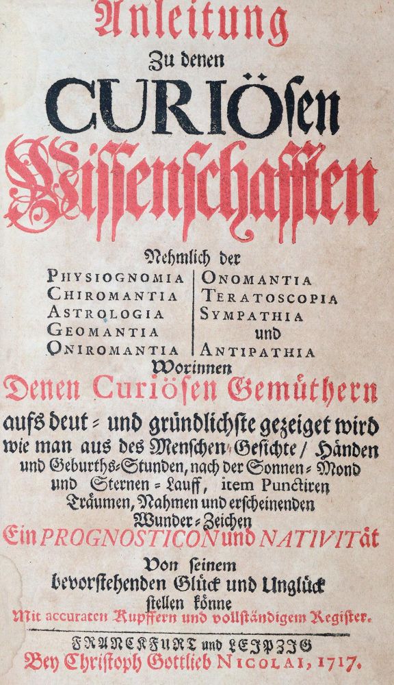 Große Abbildung Nr.1: 144-264 (Job,J.G.).: (Grenzwissenschaften und Okkultismus)