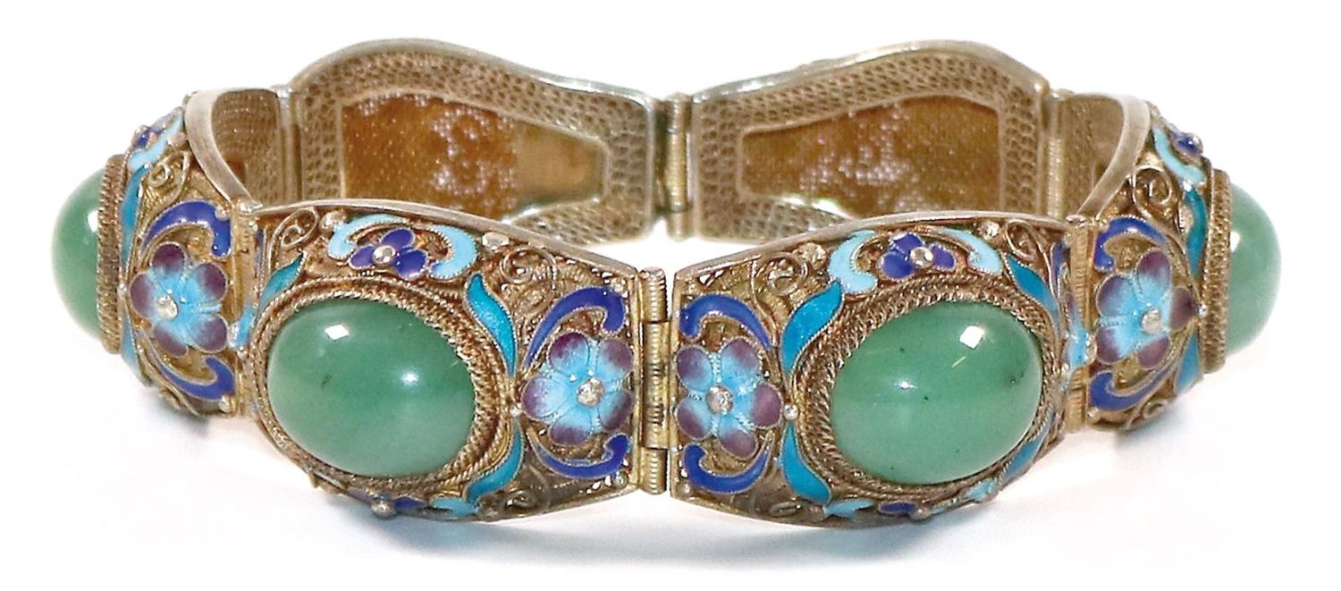 Große Abbildung Nr.1: 144-2649 China, Prachtarmband: (Schmuck)