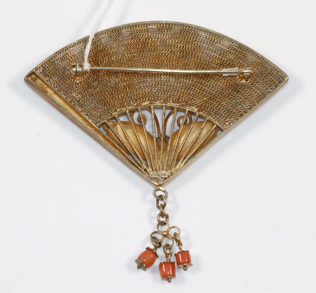 Große Abbildung Nr.2: 144-2661 Schmetterlingsbrosche,: (Schmuck)