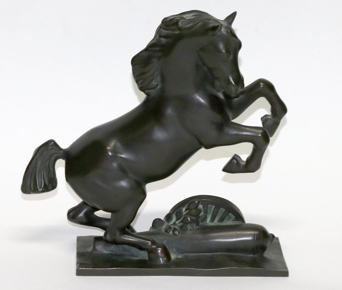 Große Abbildung Nr.1: 144-2684 Art-Déco Bronze: (Skulpturen - Plastiken)