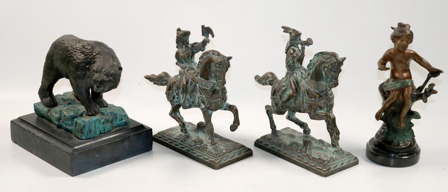 Große Abbildung Nr.1: 144-2694 Kleinbronzen.: (Skulpturen - Plastiken)
