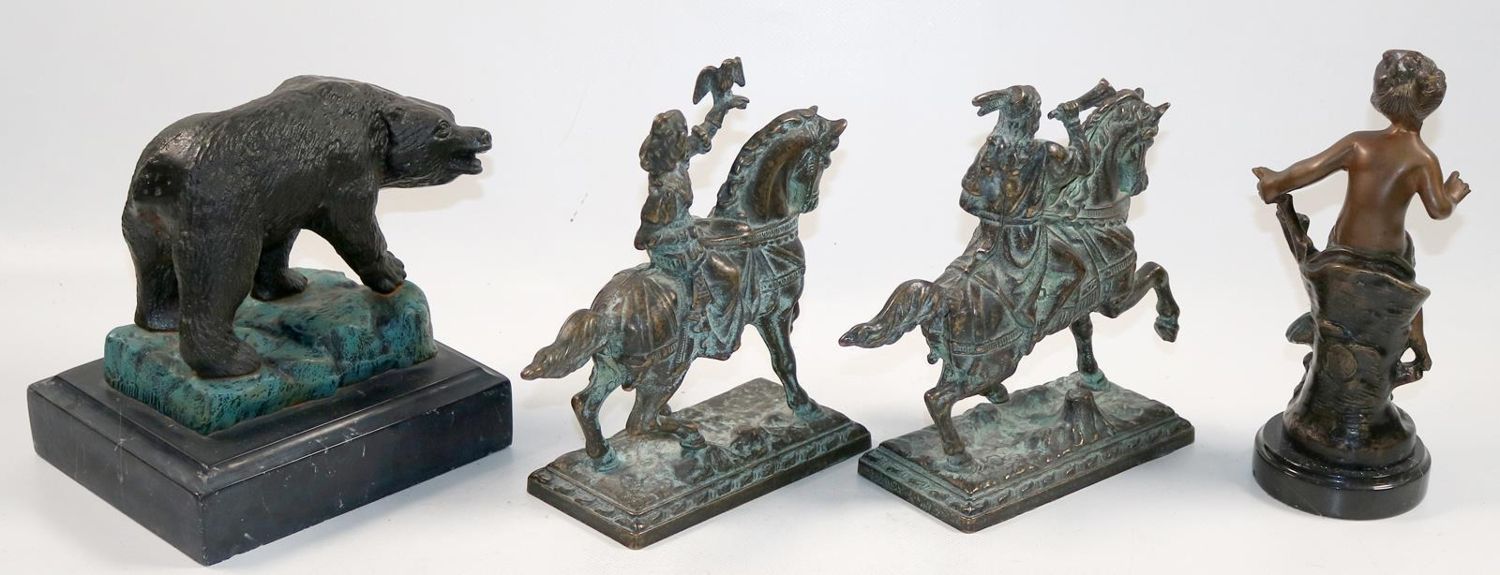 Große Abbildung Nr.2: 144-2694 Kleinbronzen.: (Skulpturen - Plastiken)