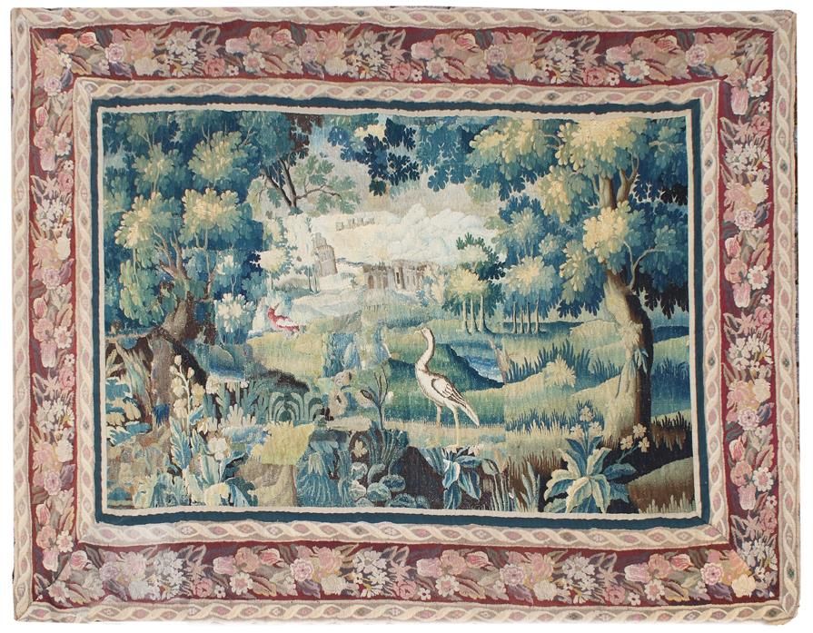 Große Abbildung Nr.1: 144-2711 Aubusson 17./18.Jh: (Teppiche)
