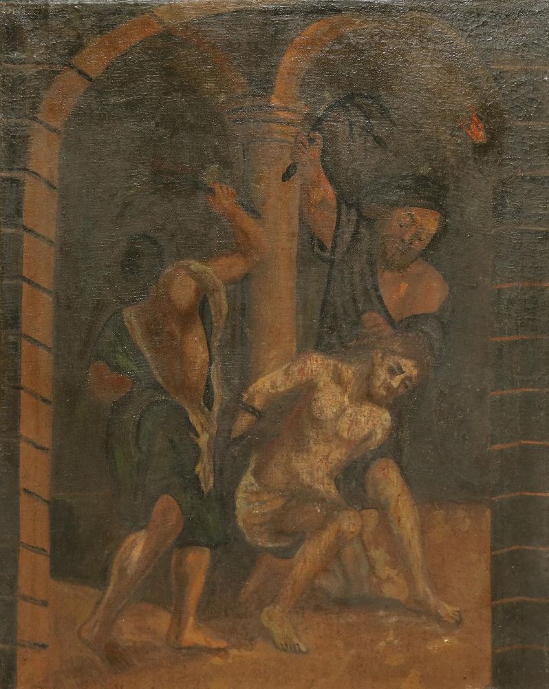Große Abbildung Nr.1: 144-2754 Geiselung: (Varia, Andachtsbilder)