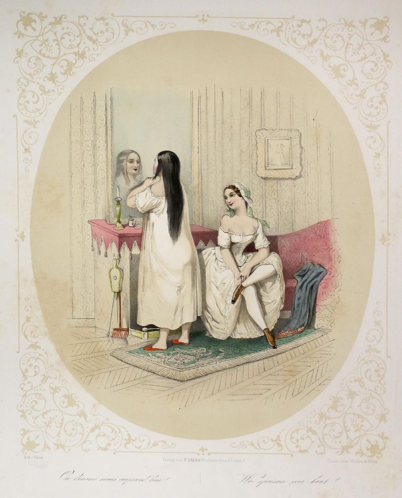 Große Abbildung Nr.1: 144-2798 Erotik.: (Varia, Erotika - Galantes)