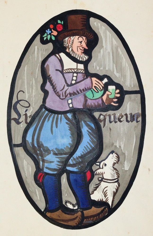 Große Abbildung Nr.4: 144-2804 Glasmalerei.: (Varia)