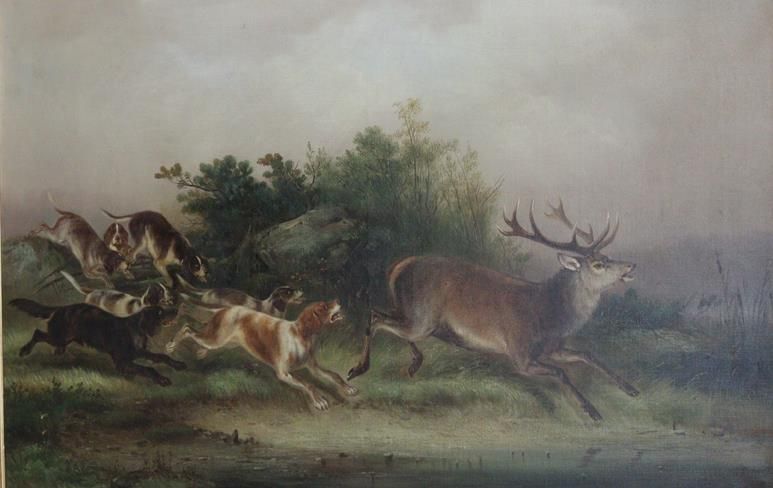Große Abbildung Nr.1: 144-2812 Ockert, Carl Friedrich: (Varia, Jagd)