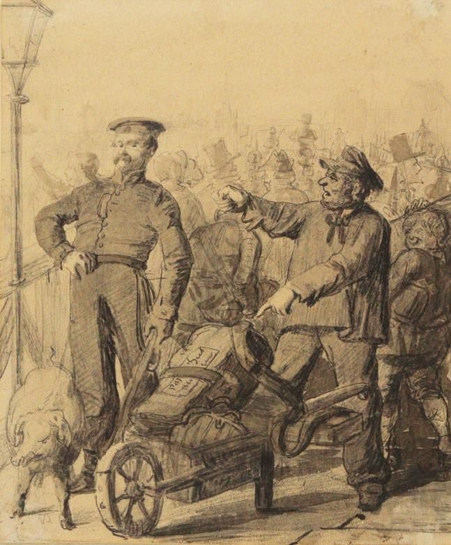 Große Abbildung Nr.1: 144-2815 Erdmann, Ludwig: (Varia, Karikatur)