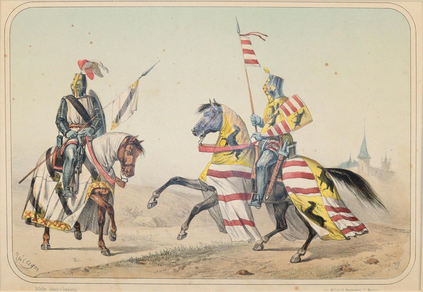 Große Abbildung Nr.5: 144-2839 Kavalliere.: (Varia, Militaria)