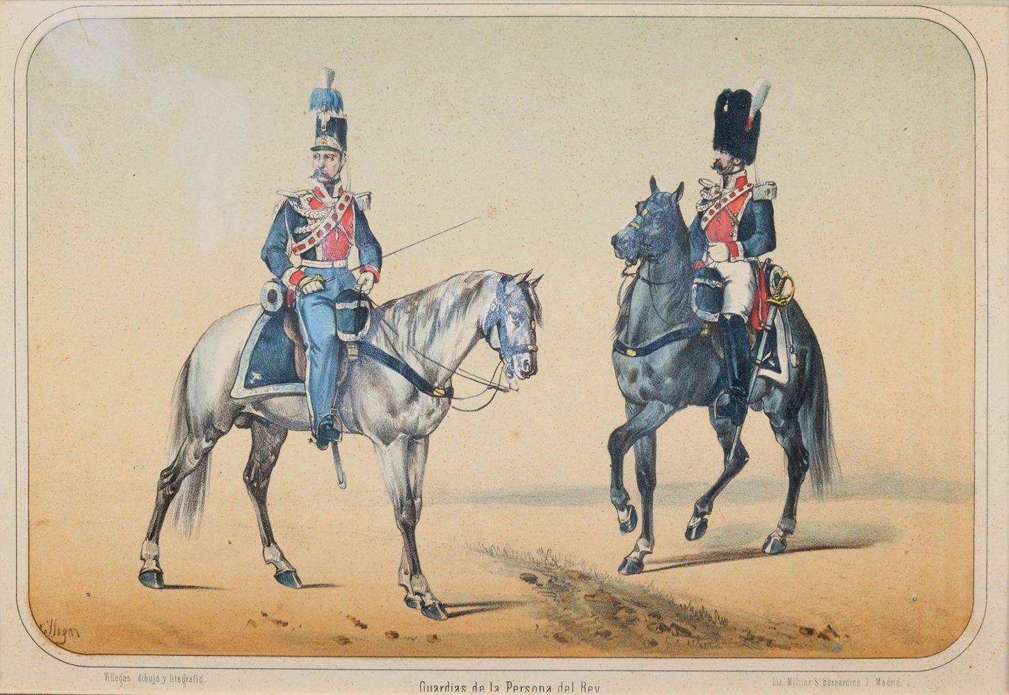 Große Abbildung Nr.6: 144-2839 Kavalliere.: (Varia, Militaria)