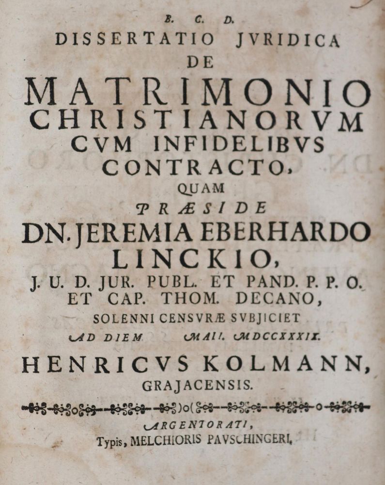 Große Abbildung Nr.5: 144-285 Sammelband: (Juridica und Kriminologie)