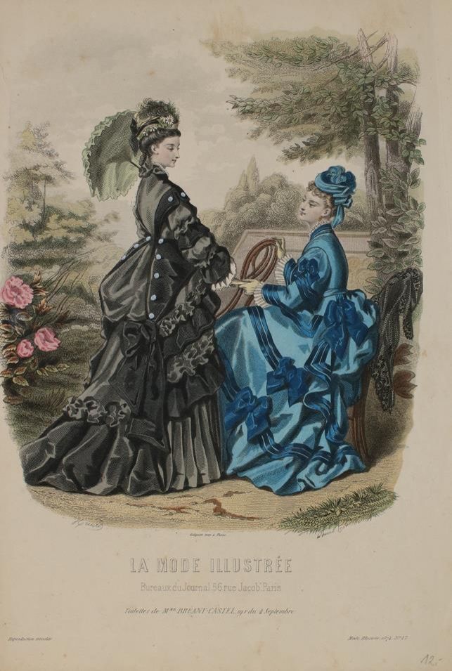 Große Abbildung Nr.1: 144-2851 Modeillustration.: (Varia, Mode und Trachten)