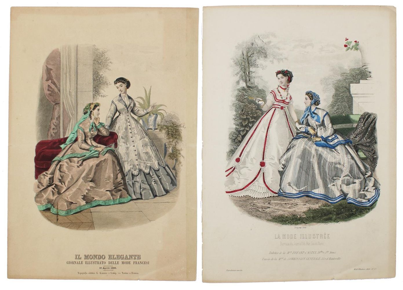 Große Abbildung Nr.2: 144-2851 Modeillustration.: (Varia, Mode und Trachten)