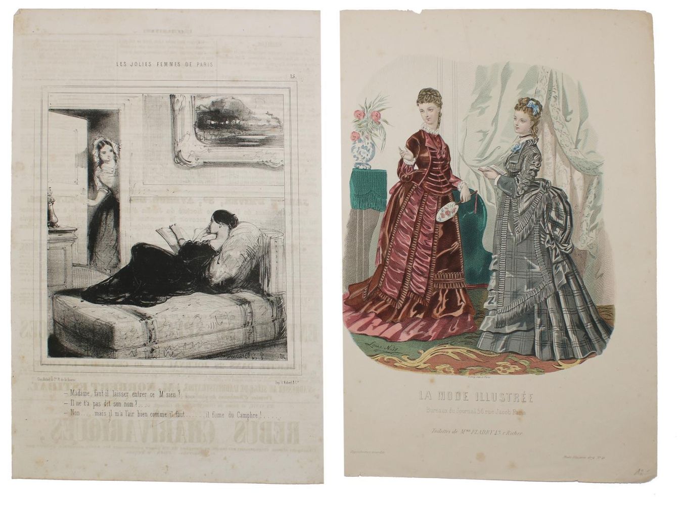 Große Abbildung Nr.4: 144-2851 Modeillustration.: (Varia, Mode und Trachten)