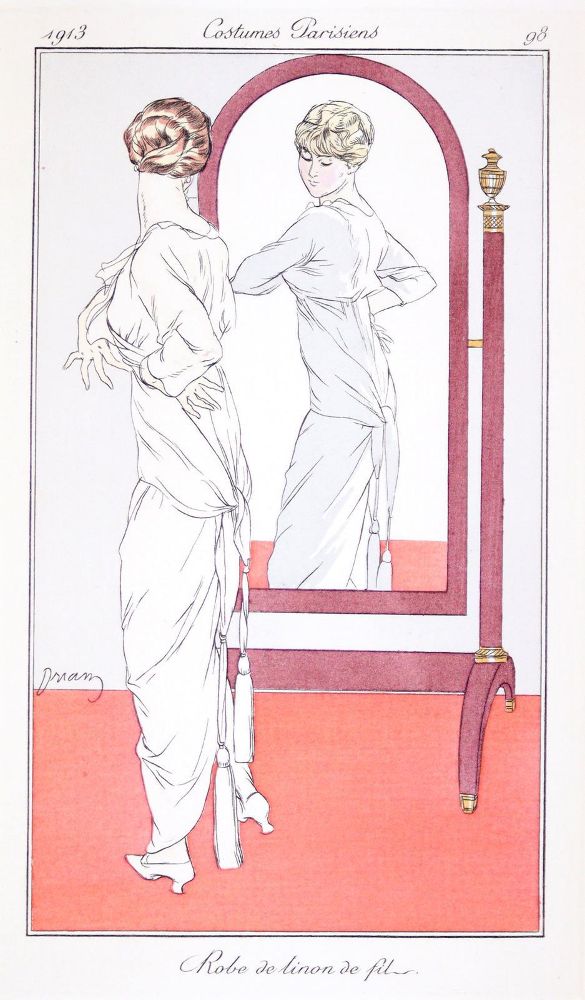 Große Abbildung Nr.7: 144-2852 Modekupfer.: (Varia, Mode und Trachten)