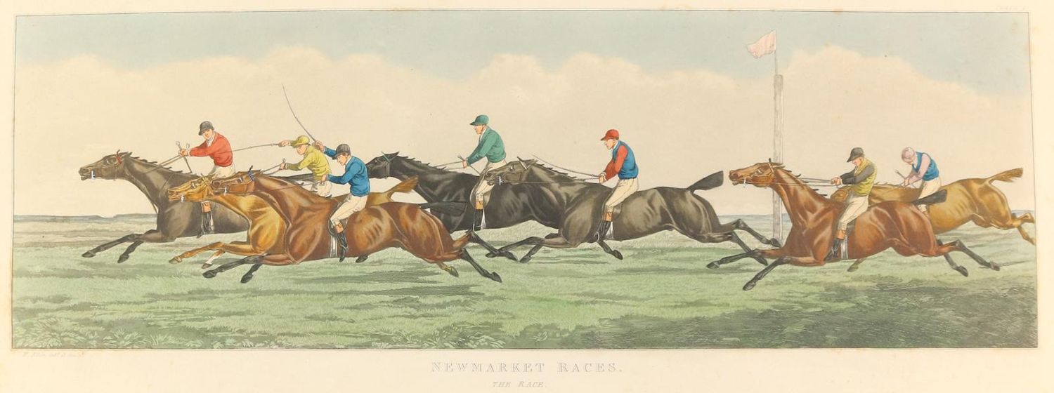 Große Abbildung Nr.2: 144-2861 Newmarket Races.: (Varia, Reitsport)