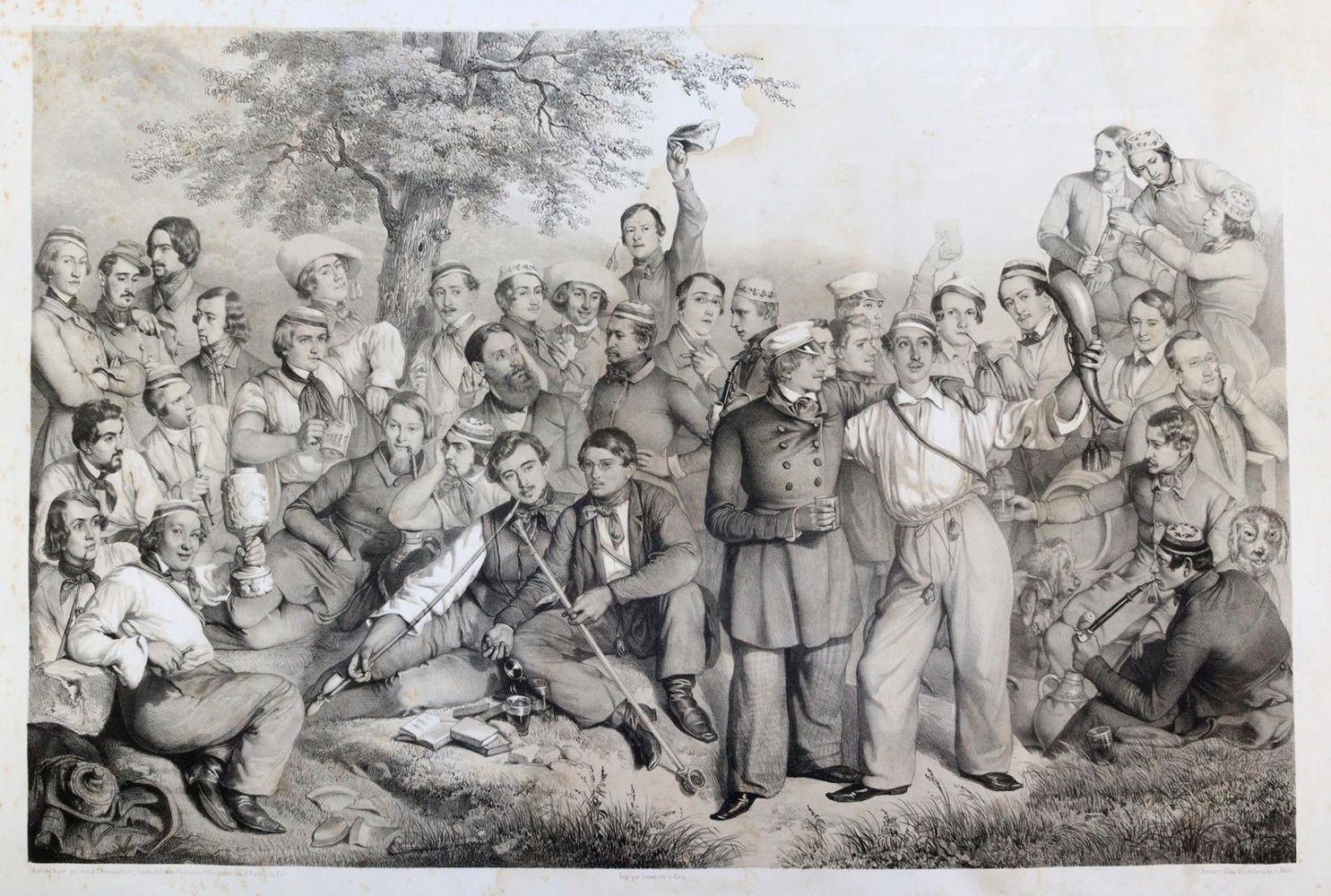 Große Abbildung Nr.2: 144-2870 Heidelberg.: (Varia, Studentika und Hochschulen)