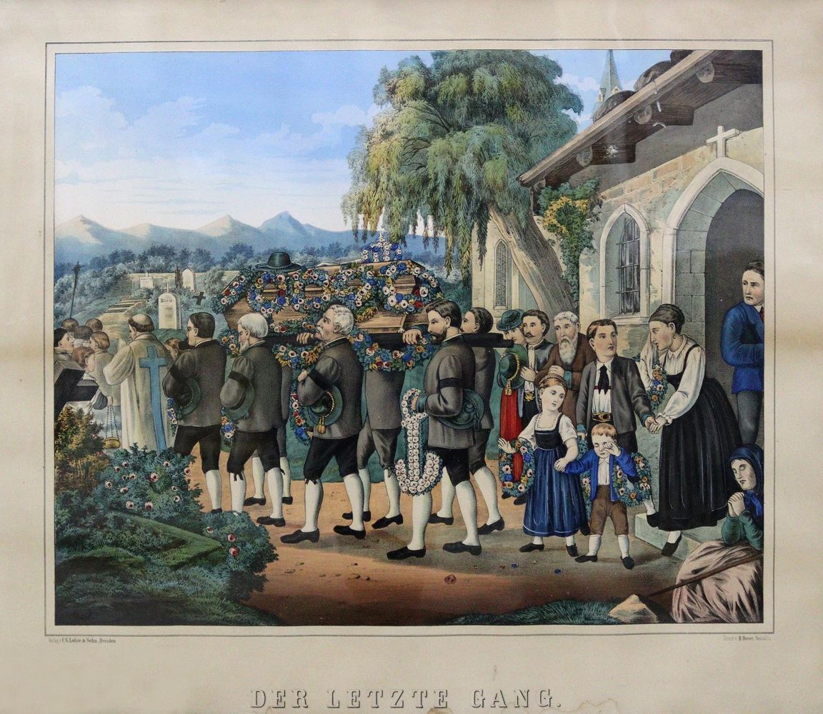 Große Abbildung Nr.1: 144-2872 Vier wichtige Begebenheiten eines Lebens.: (Varia)