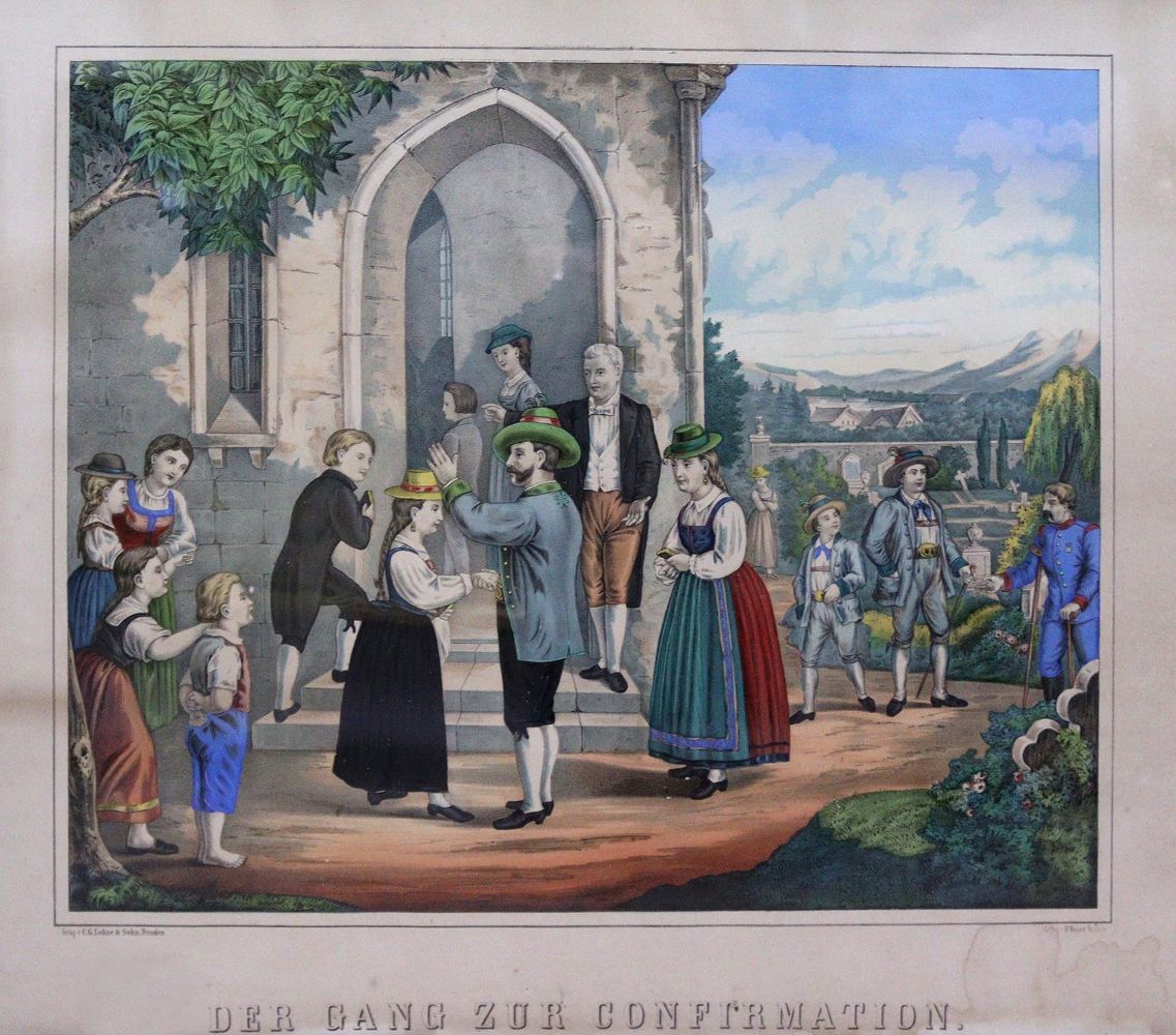 Große Abbildung Nr.3: 144-2872 Vier wichtige Begebenheiten eines Lebens.: (Varia)