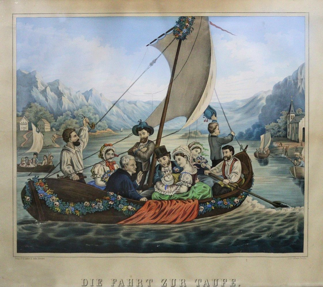 Große Abbildung Nr.4: 144-2872 Vier wichtige Begebenheiten eines Lebens.: (Varia)