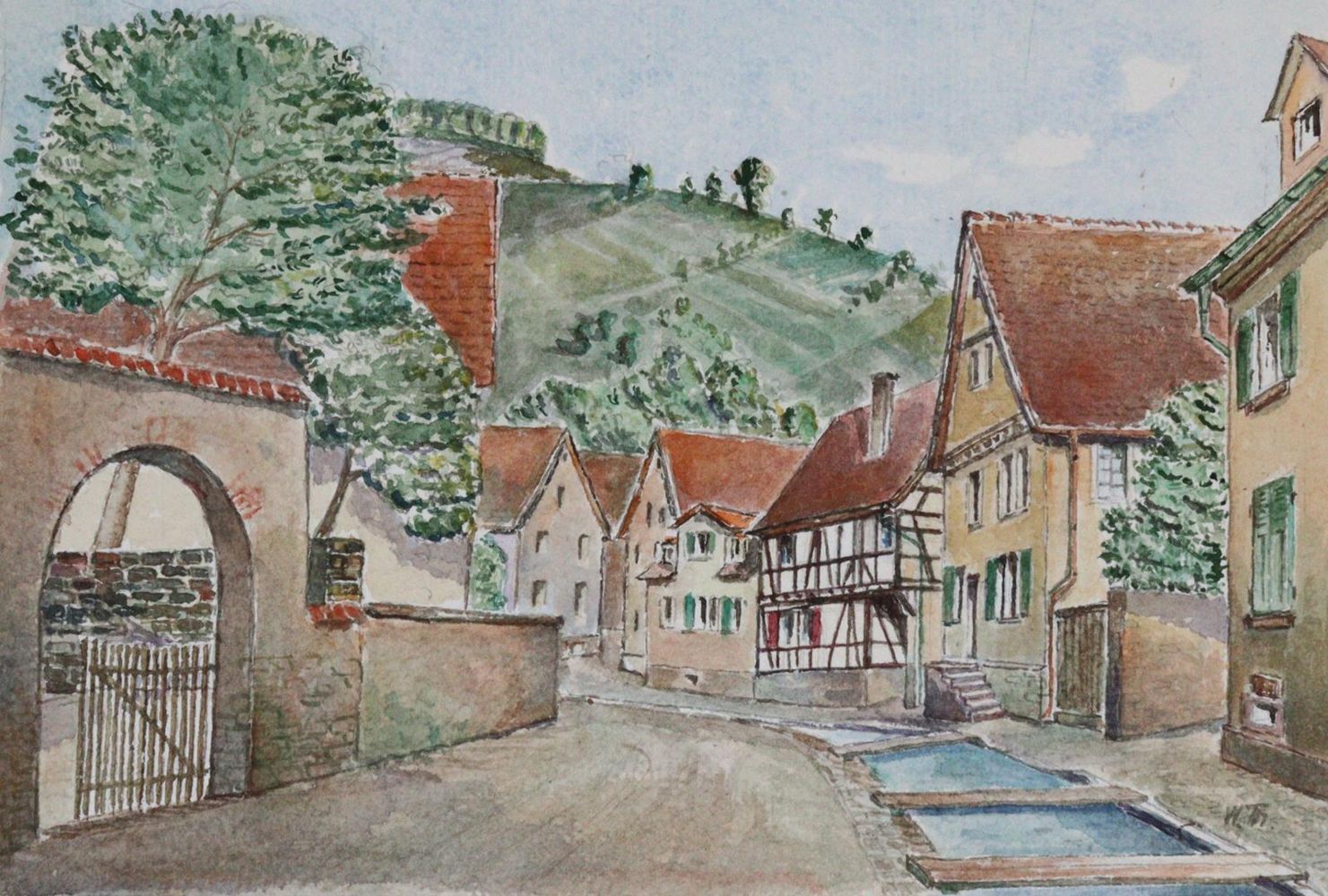 Große Abbildung Nr.6: 144-2895 Bensheim-Auerbach.: (Deutschland)