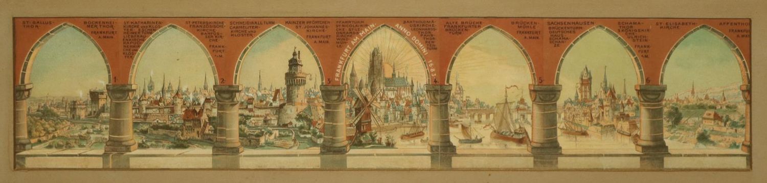 Große Abbildung Nr.1: 144-2921 Frankfurt am Main.: (Deutschland)