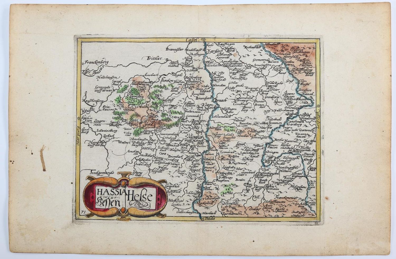 Große Abbildung Nr.1: 144-2929 Hessen.: (Deutschland)