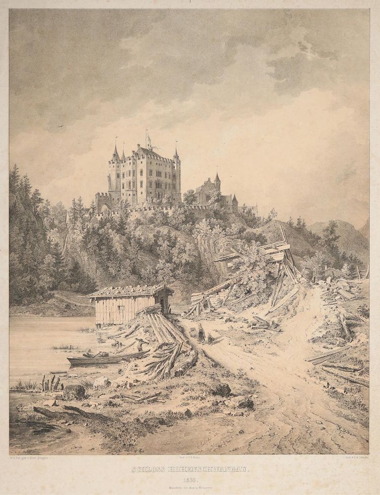Große Abbildung Nr.1: 144-2932 Hohenschwangau, Schloss.: (Deutschland)