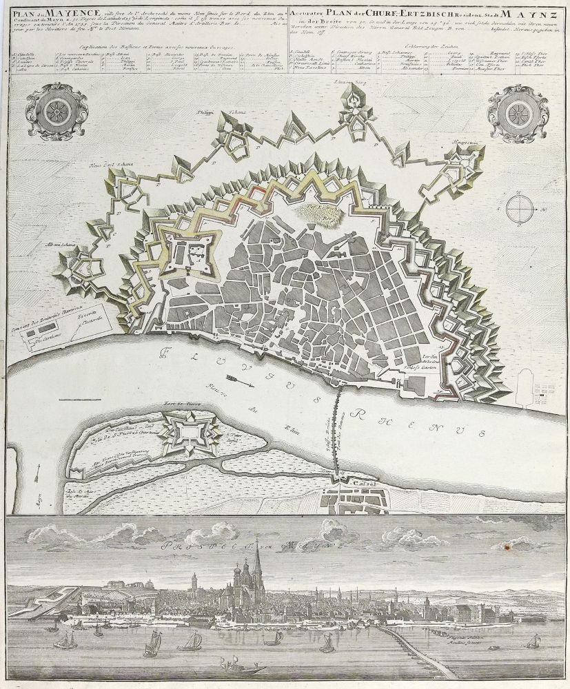 Große Abbildung Nr.1: 144-2948 Plan: (Deutschland, Mainz)