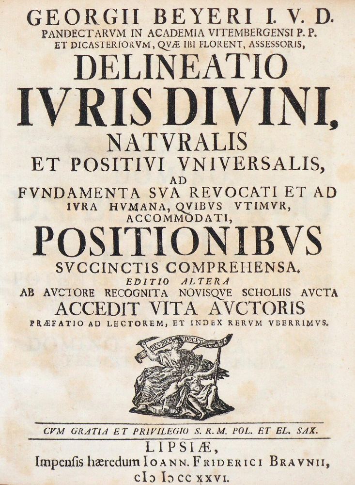 Große Abbildung Nr.1: 144-295 Beyer,G.: (Jus der Bibliothek v. Prof. Thomas Würtenberger)