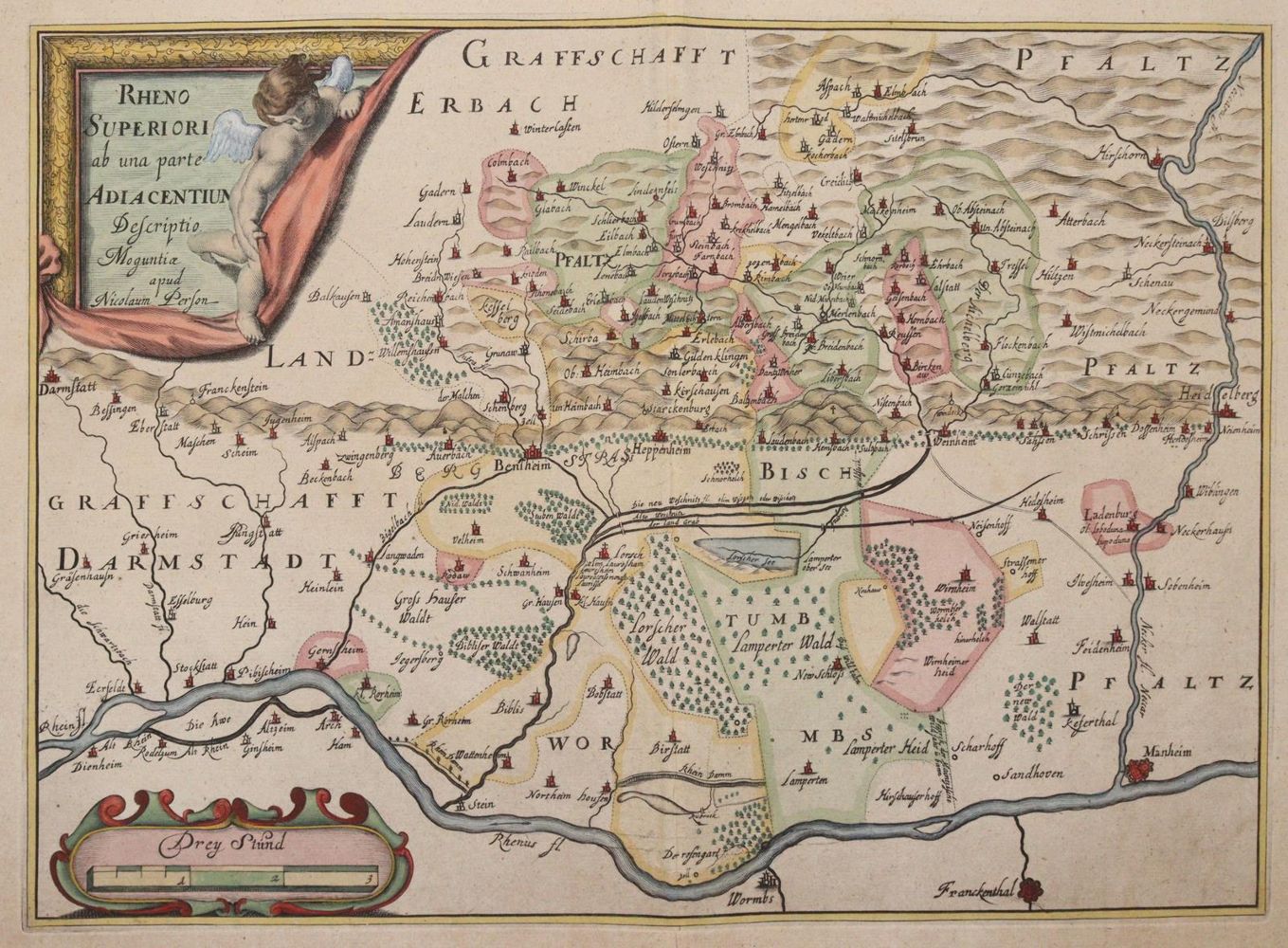 Große Abbildung Nr.1: 144-2955 Nordbaden.: (Deutschland)
