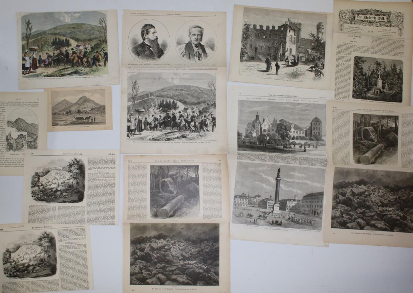 Große Abbildung Nr.4: 144-2958 Odenwald: (Deutschland)
